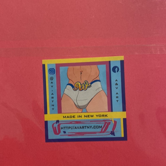 Modern art card - Picture 2 of 3